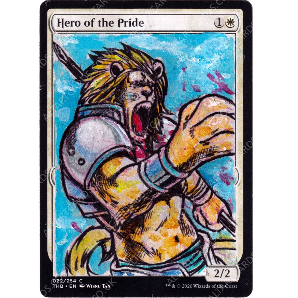 Altered Art - Hero of the pride