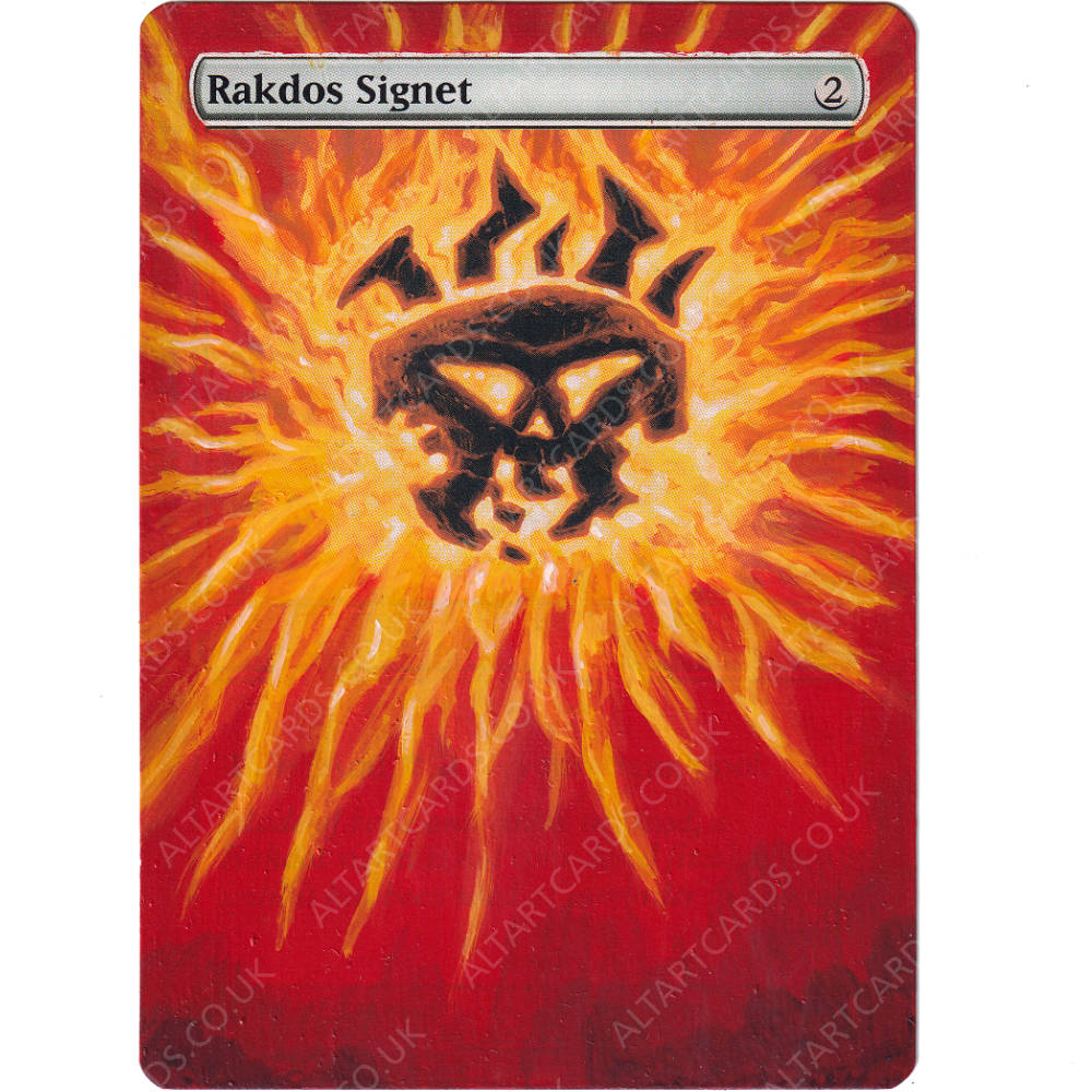 Altered Art - Rakdos Signet