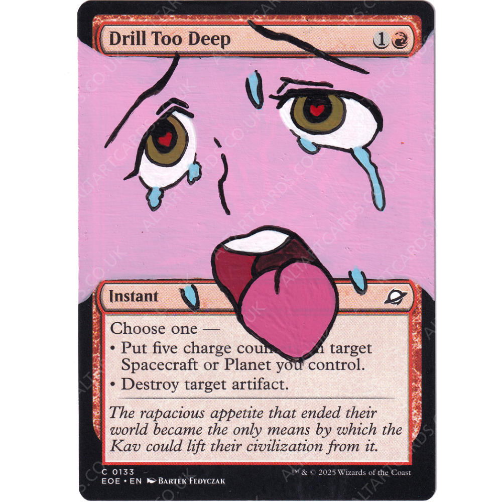 Altered Art - Drill Too Deep