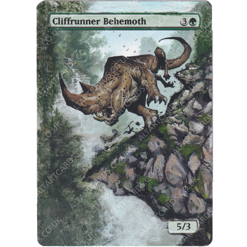 Altered Art - Cliffrunnr Behemoth