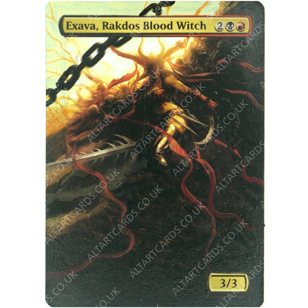 Altered Art - Exava, Rakdos Blood Witch