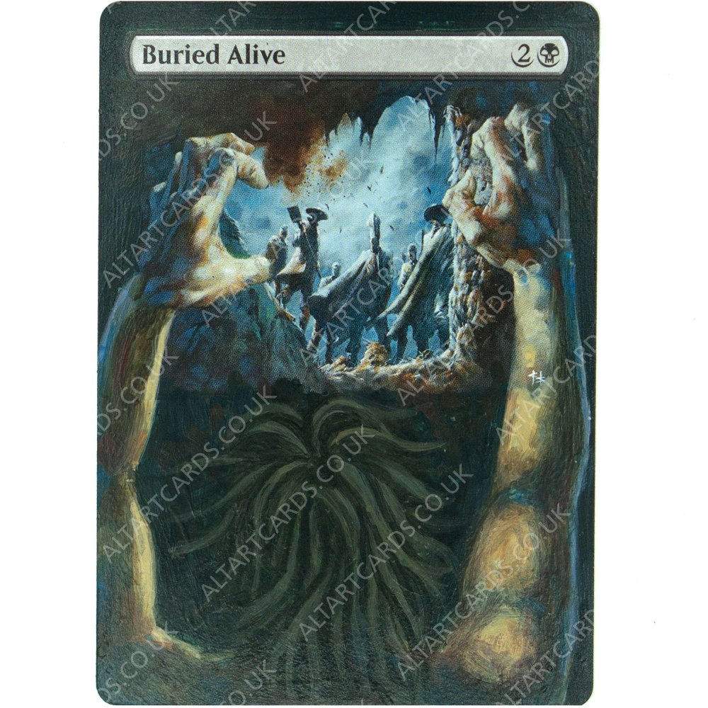 Altered Art - Buried Alive Alt Art Cards Altered Art - Buried Alive Alt Art Cards