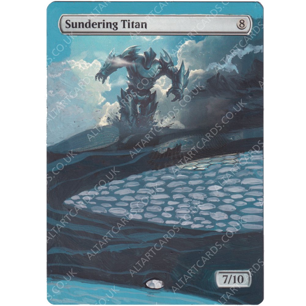Altered Art - Sundering Titan