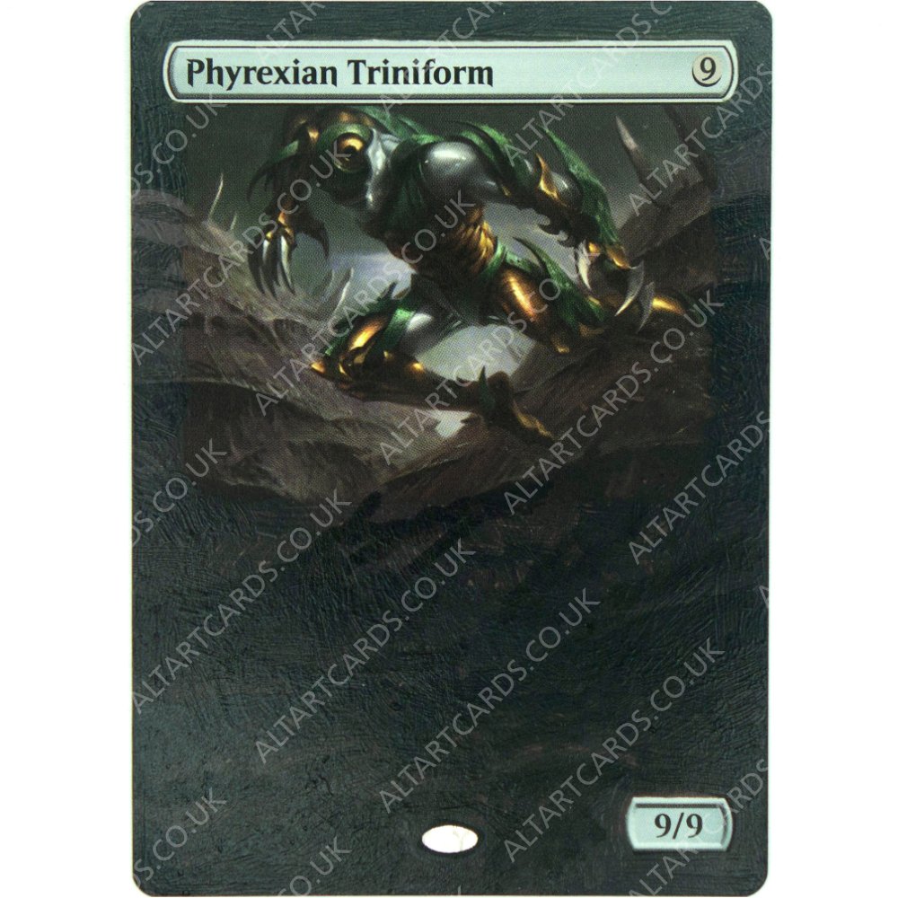 Altered Art - Phyrexian Triniform