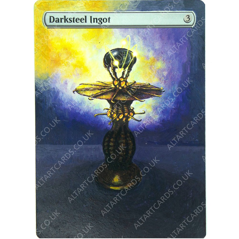 Altered Art - Darksteel Ingot