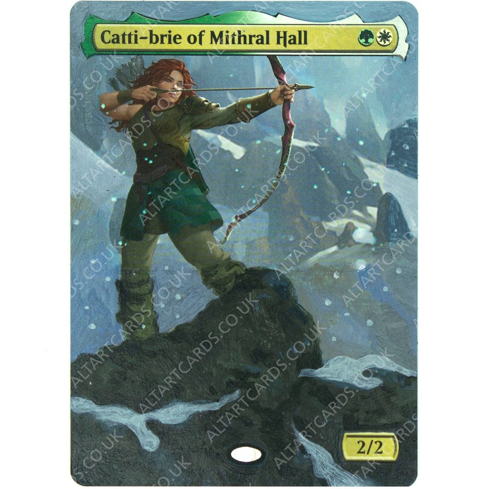 Altered Art - Catti-Brie of Mithral Hall