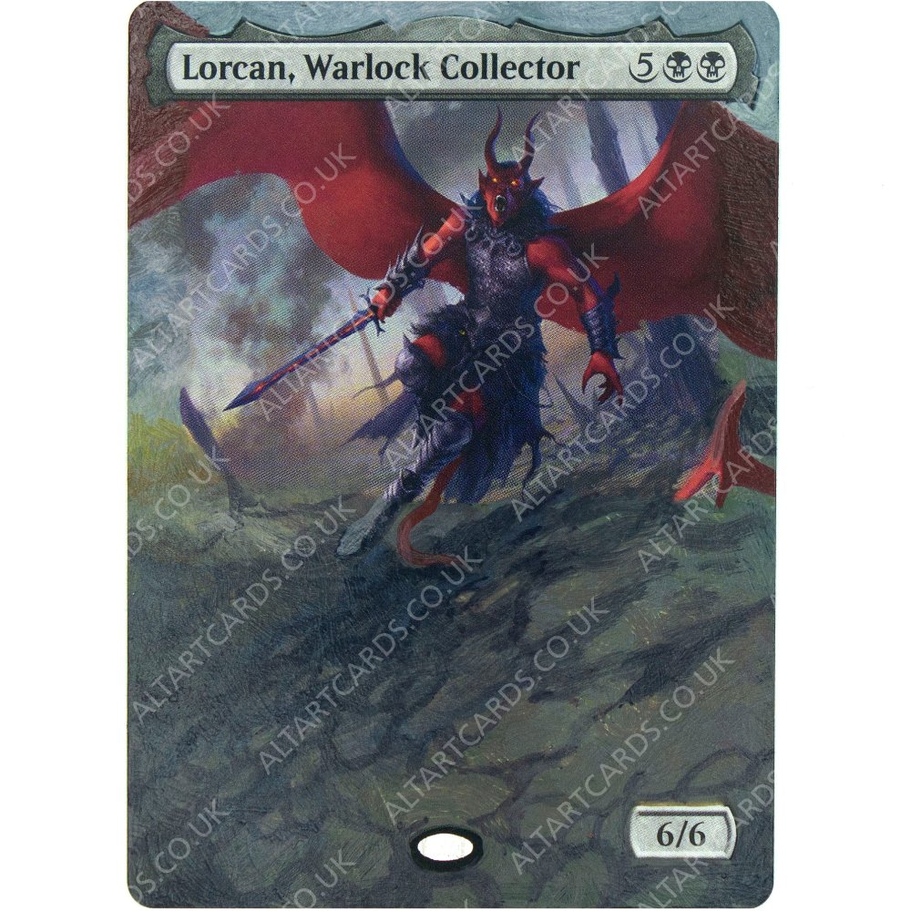 Altered Art - Lorcan, Warlock Collector