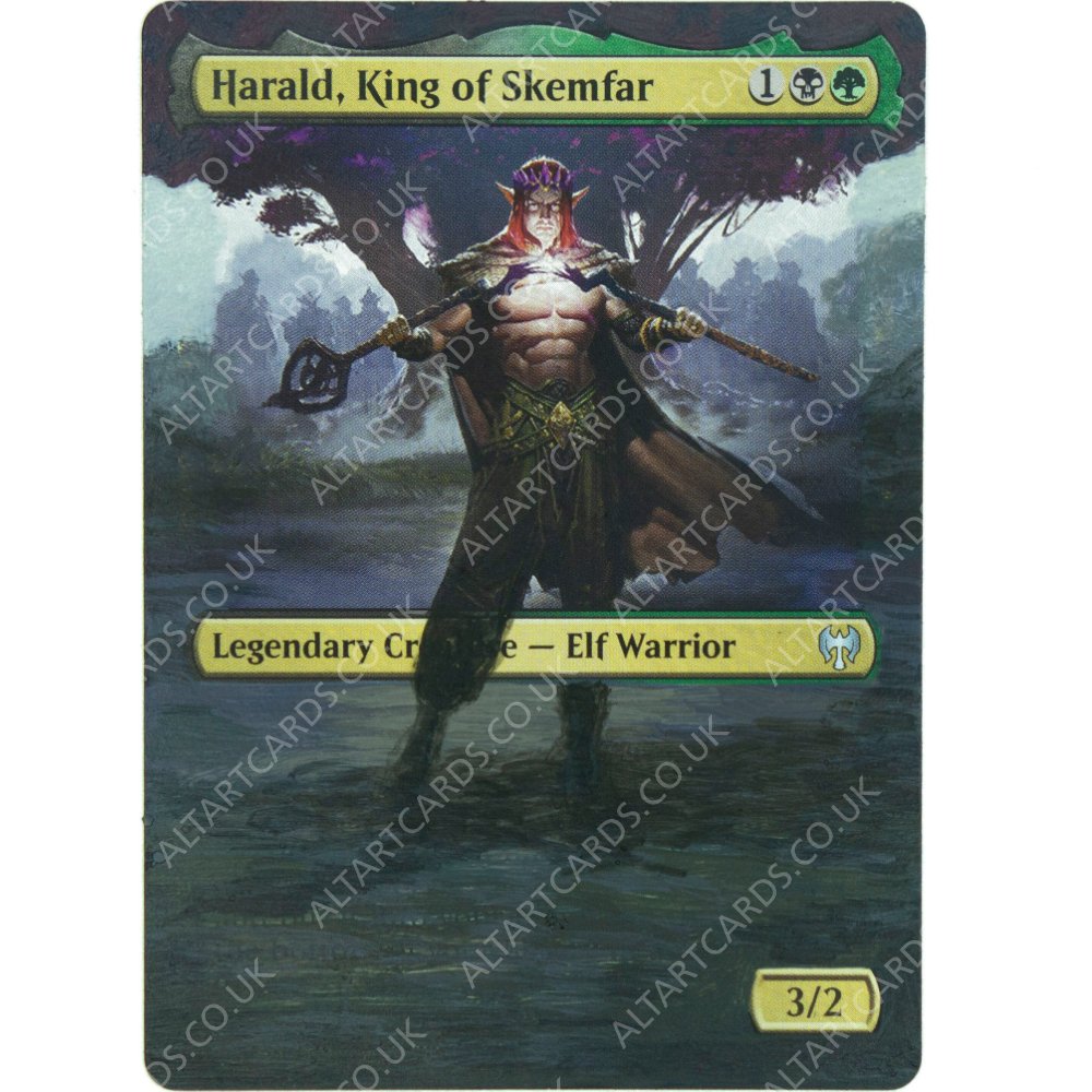 Altered Art - Harald, King of Skemfar