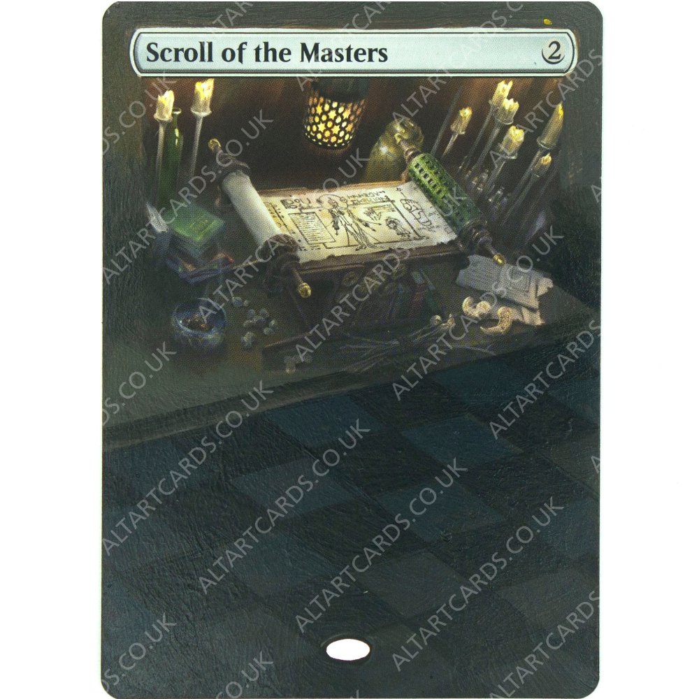 Altered Art - Scroll of the Masters