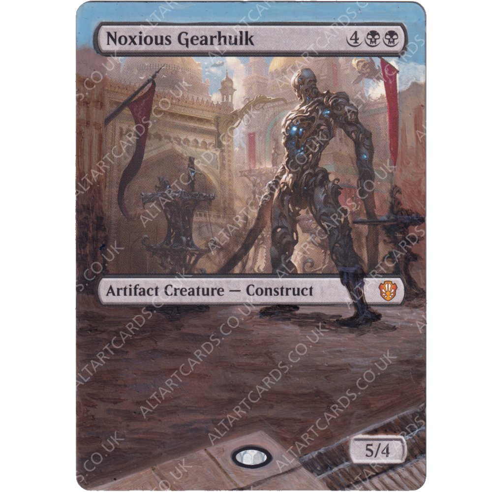 Altered Art - Noxious Gearhulk