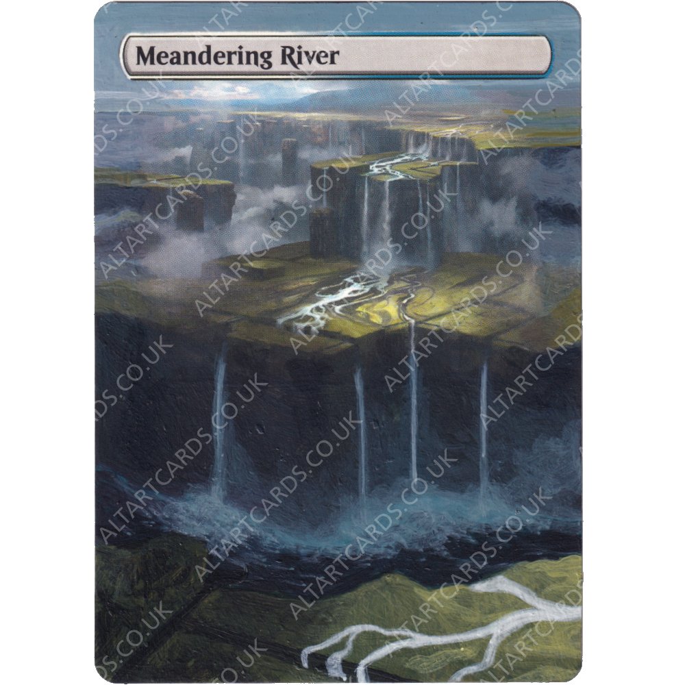 Altered Art - Meandering River
