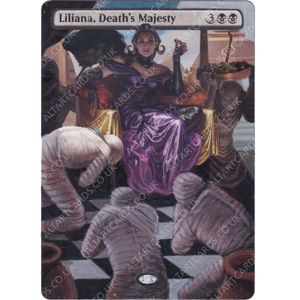 Altered Art - Liliana, Death's Majesty