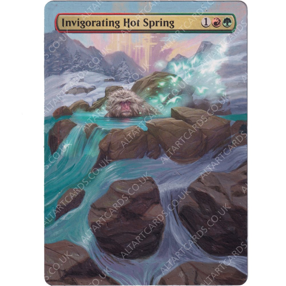 Altered Art - Invigorating Hot Spring