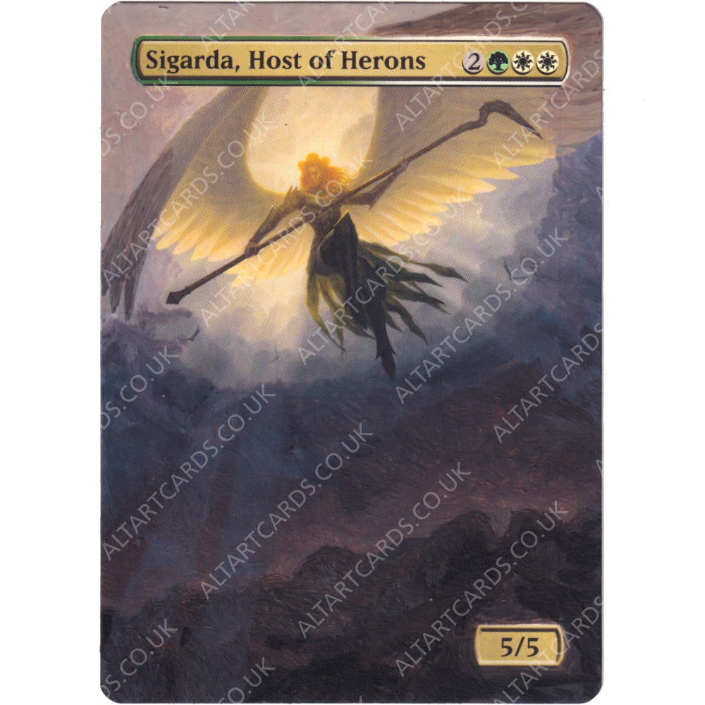 Altered Art - Sigarda, Host of Herons