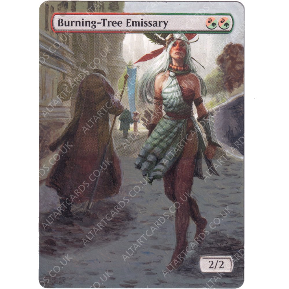 Altered Art - Burning-Tree Emissary
