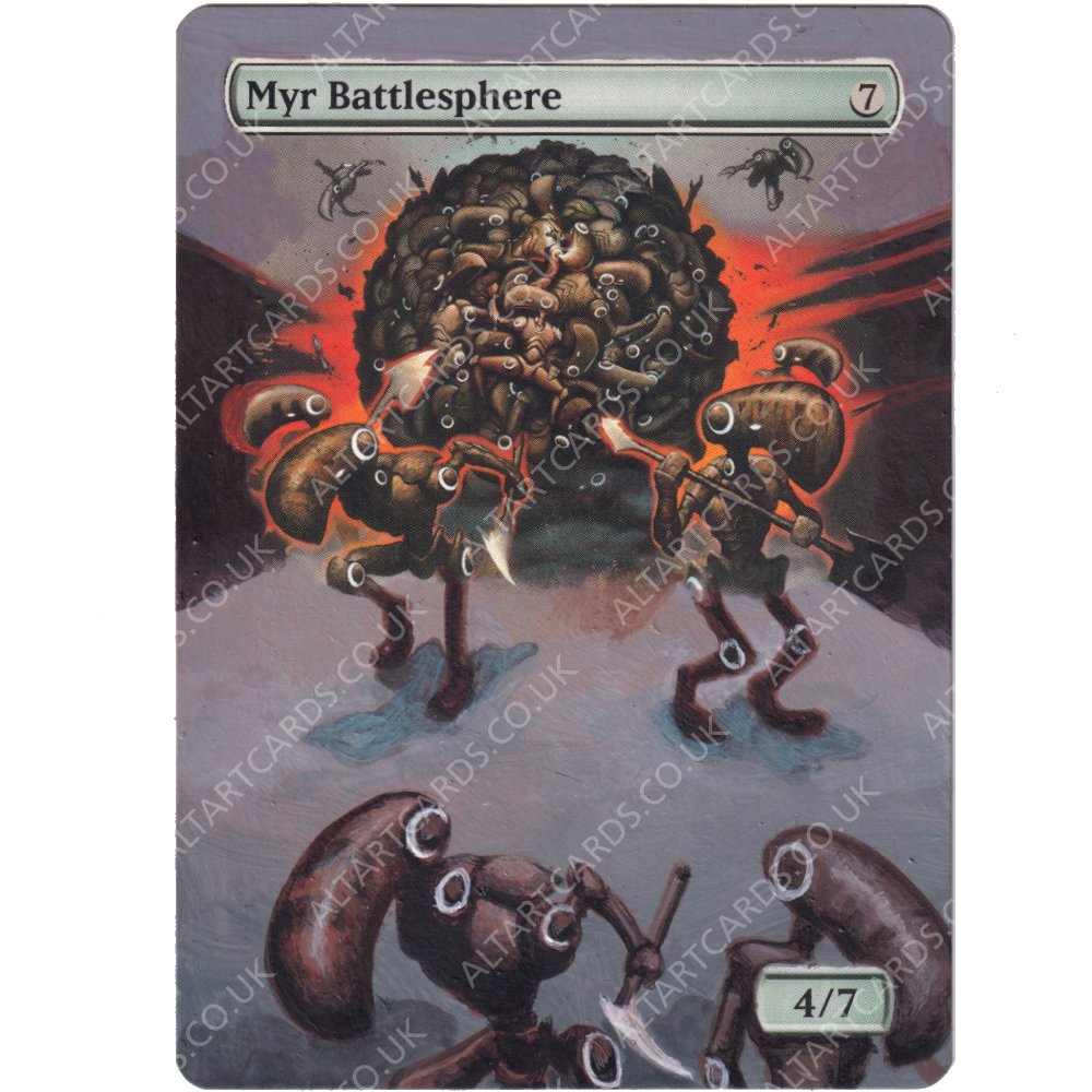Altered Art - Myr Battlesphere Alt Art Cards Altered Art - Myr Battlesphere Alt Art Cards