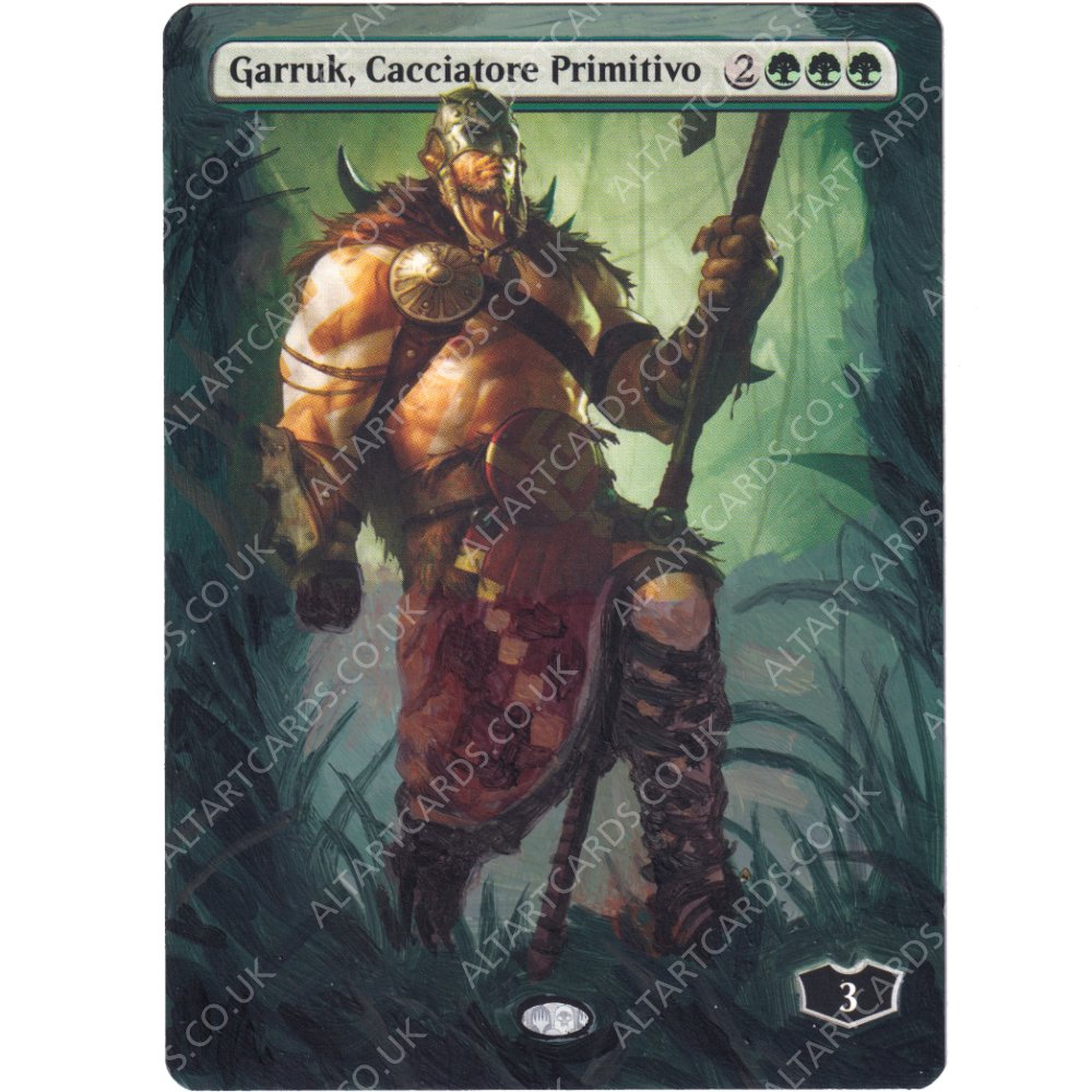 Altered Art - Garruk, Primal Hunter (IT)