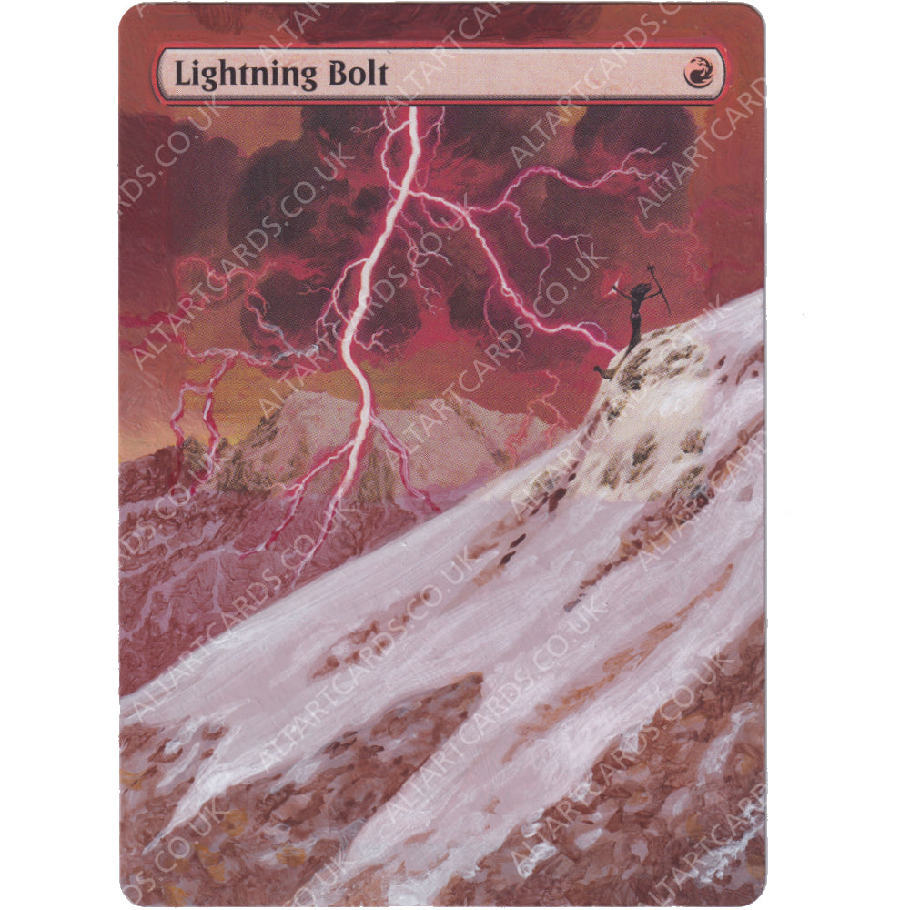Altered Art - Lightning Bolt