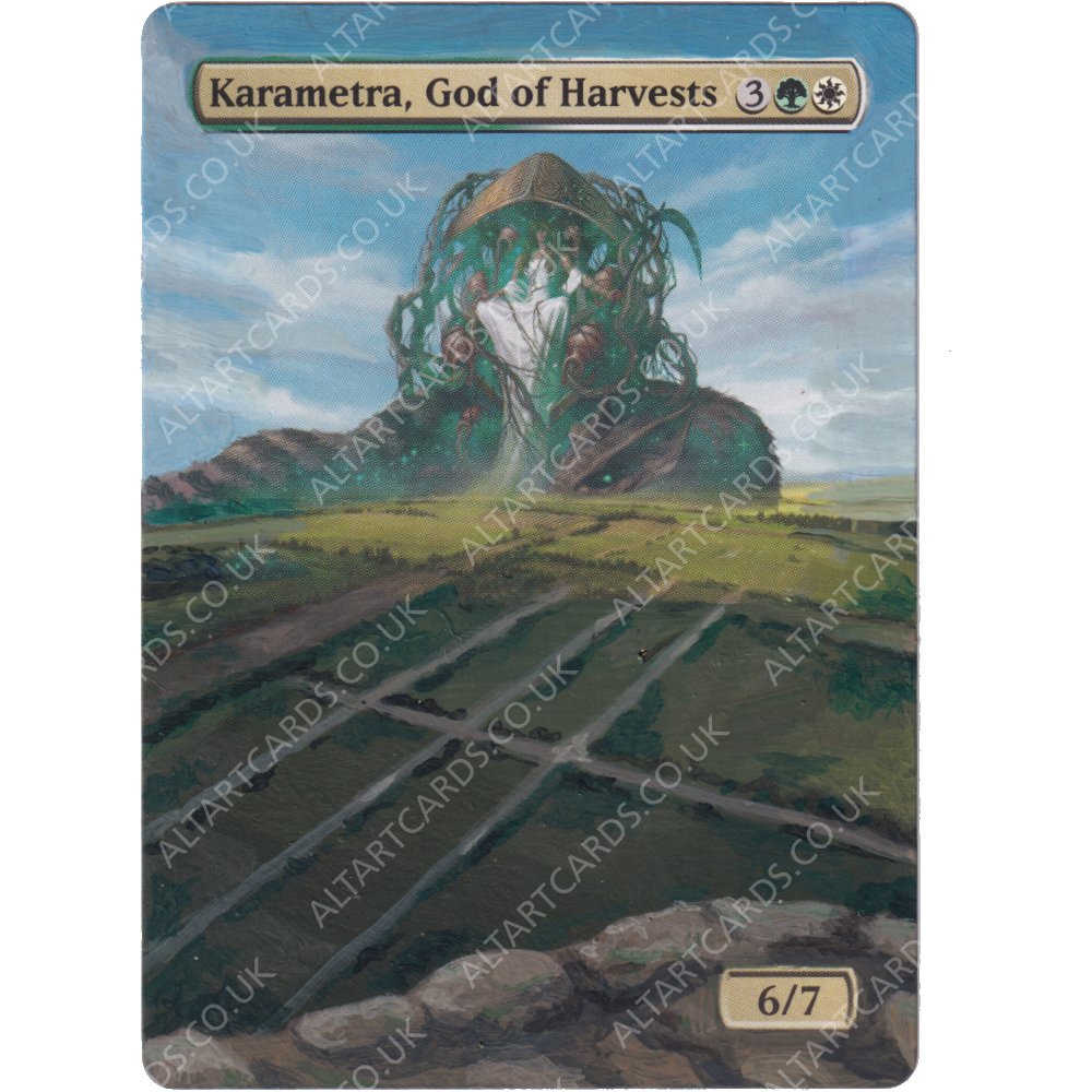 Altered Art - Karametra, God of Harvests