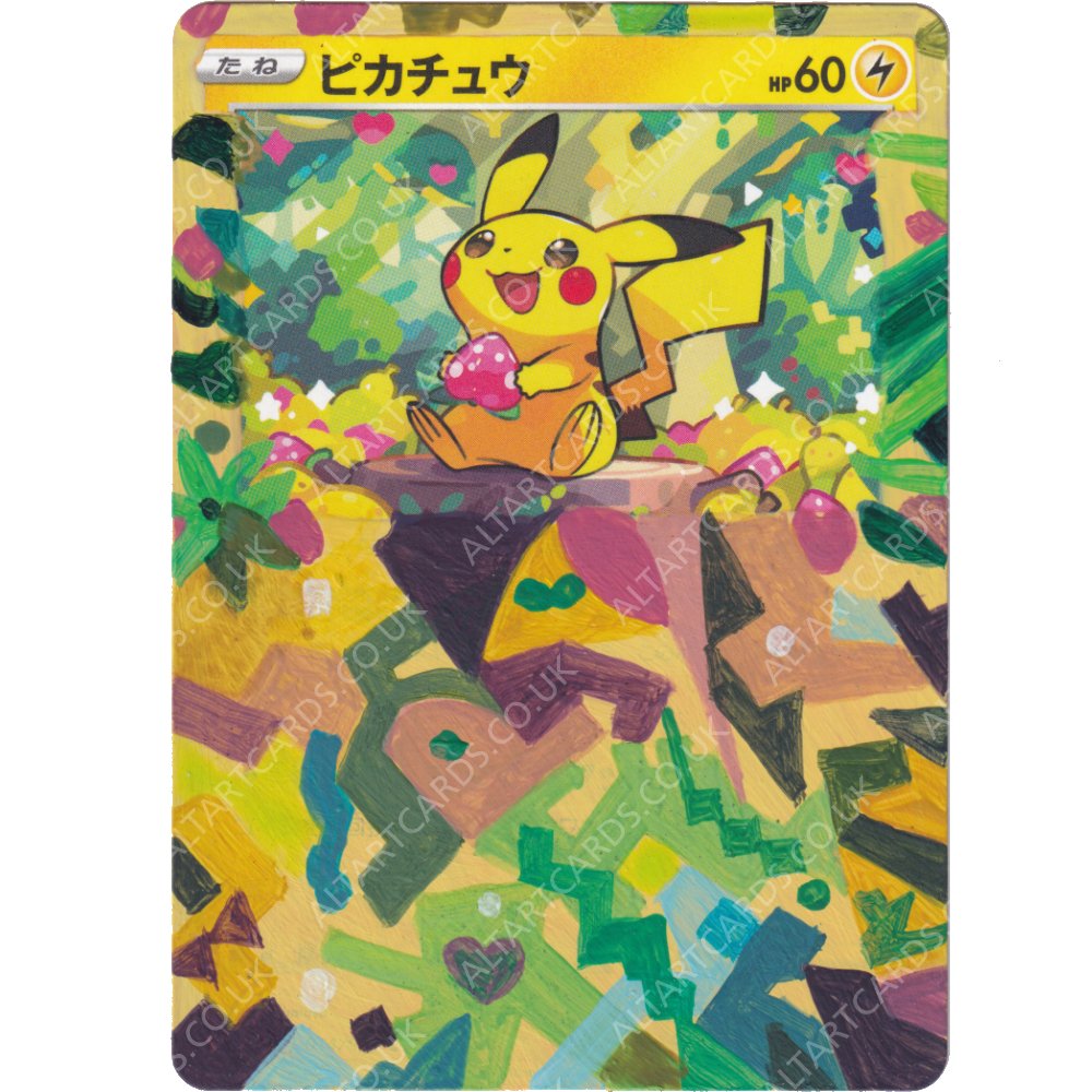 Altered Art - Pikachu (JAP) Alt Art Cards Altered Art - Pikachu (JAP) Alt Art Cards
