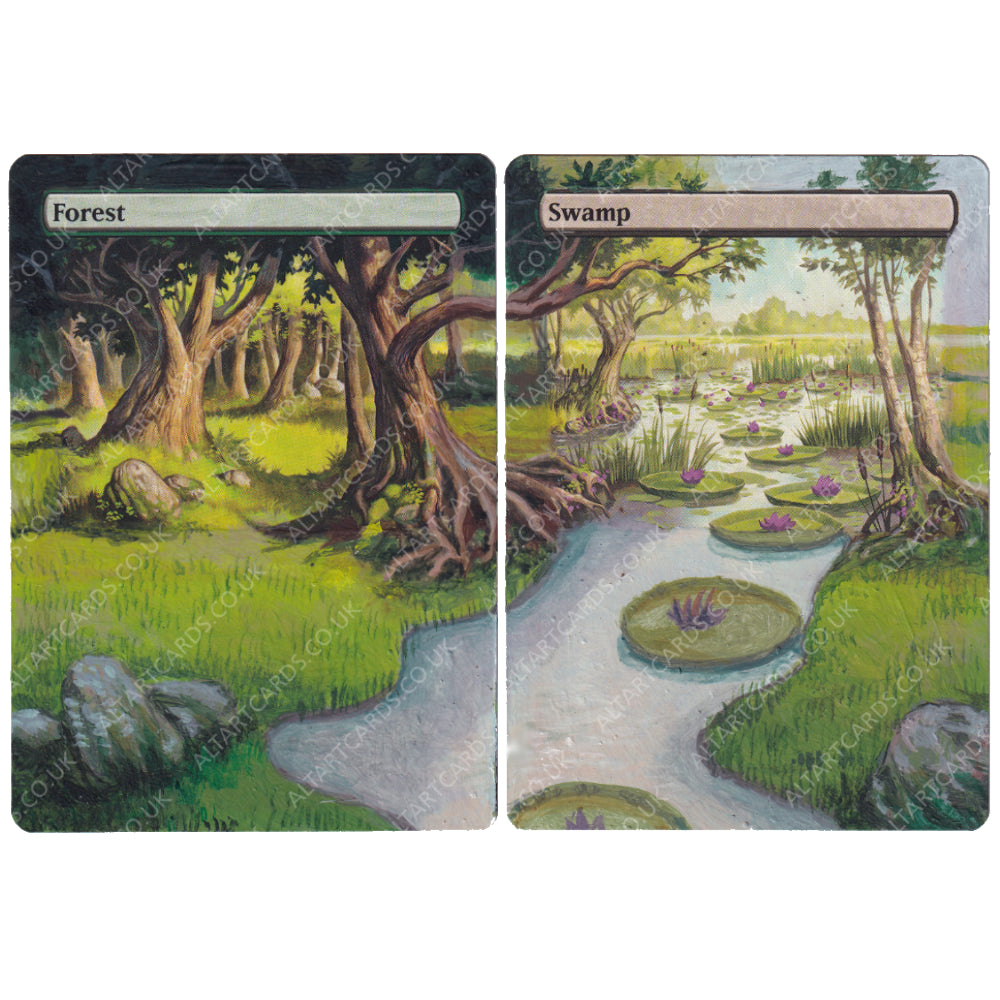 Altered Art - Swamp Forest Panorama