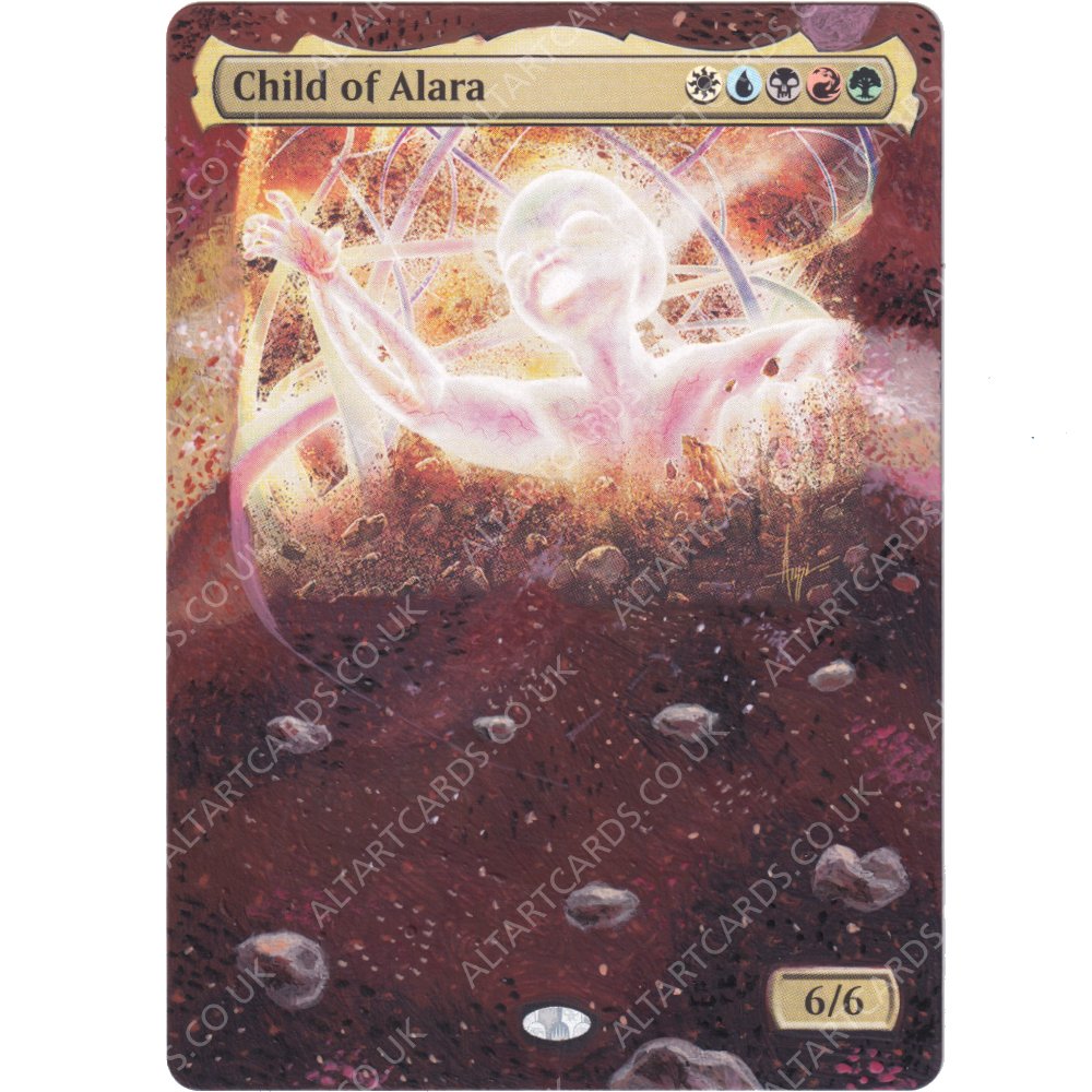 Altered Art - Child of Alara Alt Art Cards Altered Art - Child of Alara Alt Art Cards