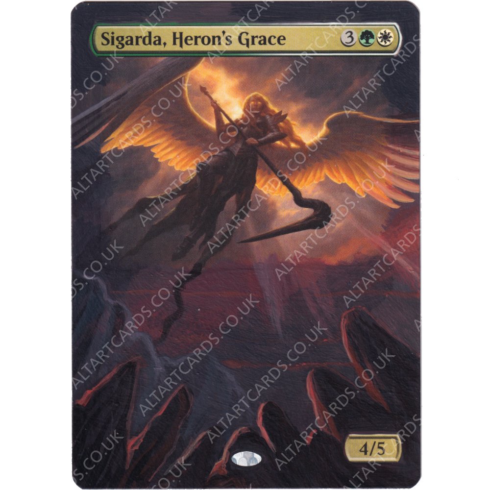 Altered Art - Sigarda,Heron's Grace