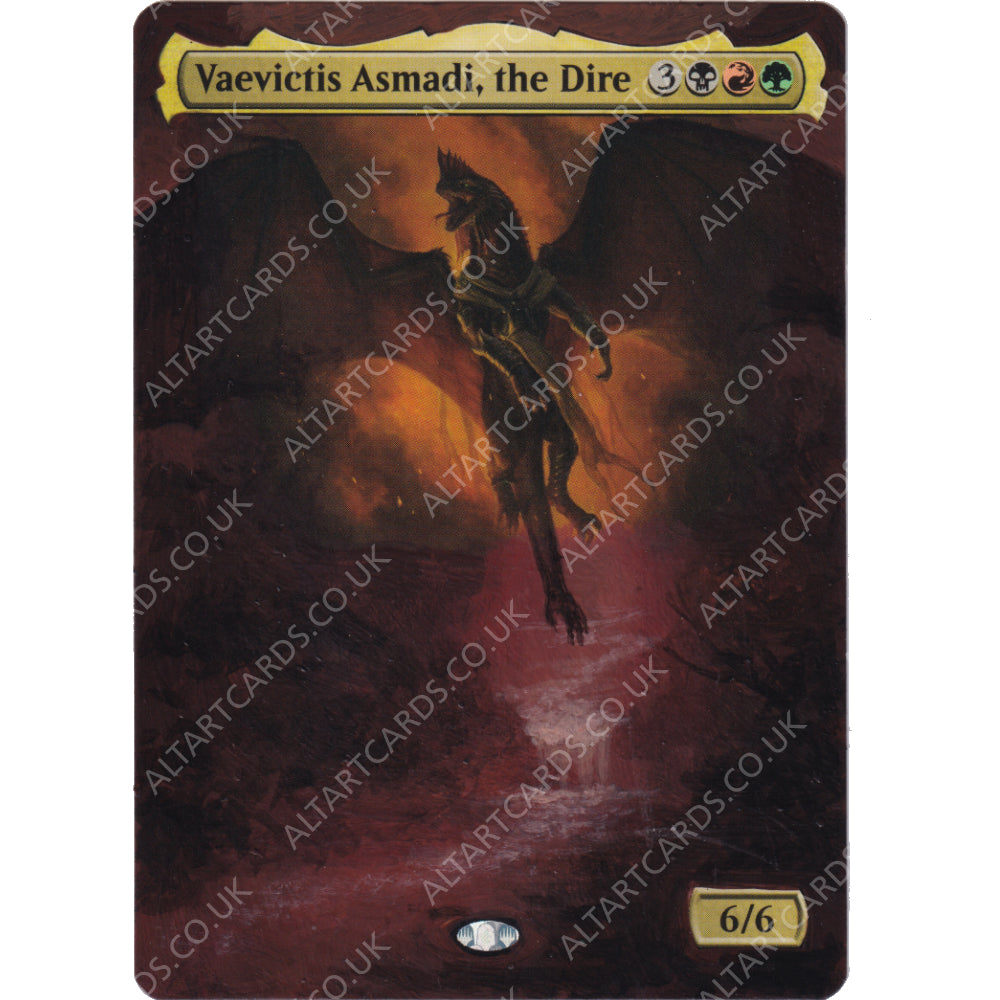 Altered Art - Vaevictis Asmadi, the Dire