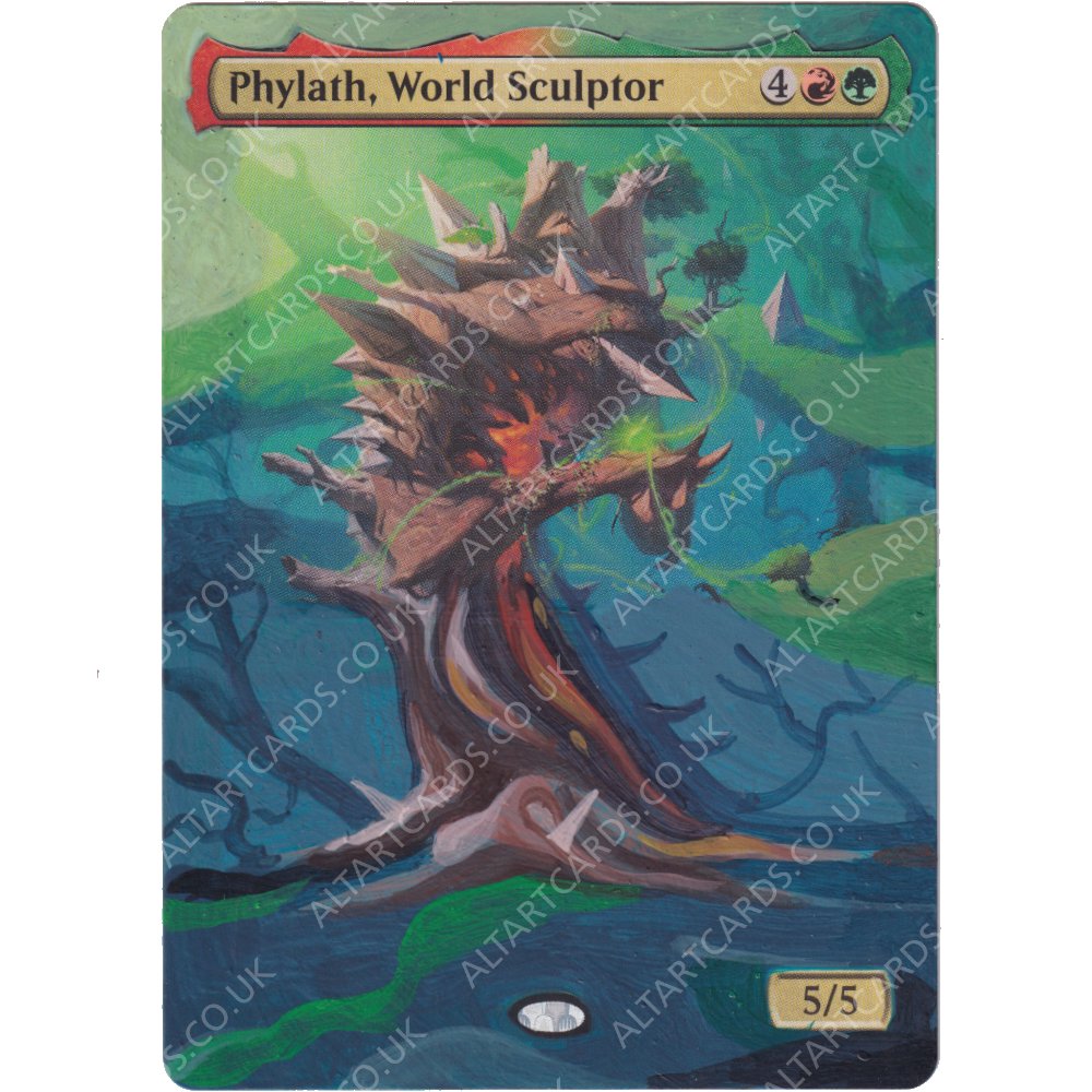 Altered Art - Phylath, World Sculptor