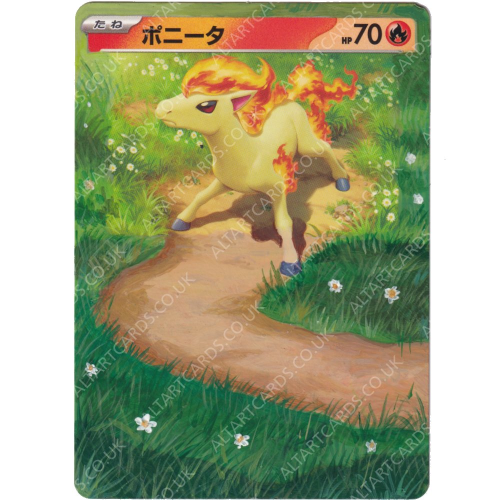 Altered Art - Ponyta (JAP) Alt Art Cards Altered Art - Ponyta (JAP) Alt Art Cards
