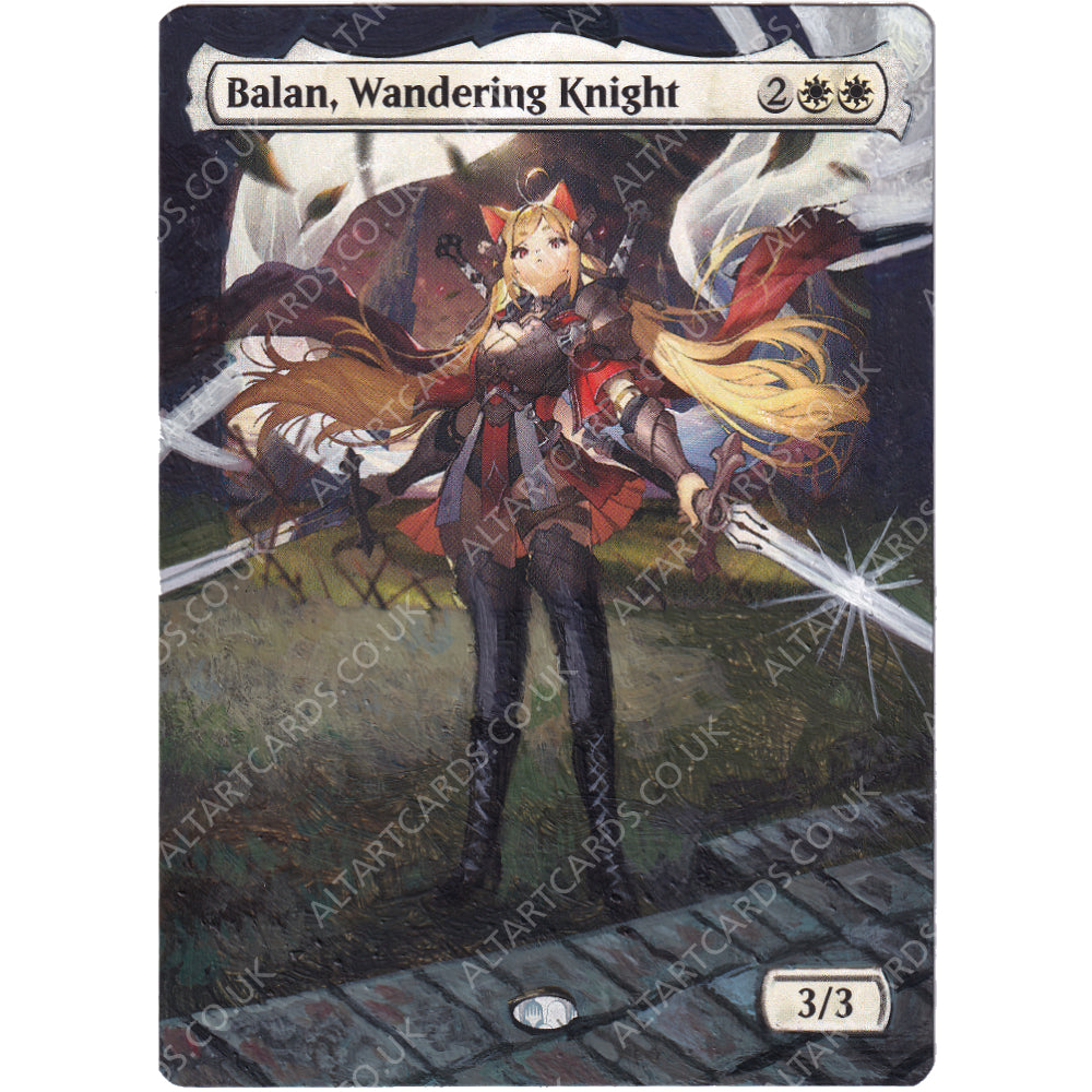 Altered Art - Balan, Wandering Knight Alt Art Cards Altered Art - Balan, Wandering Knight Alt Art Cards