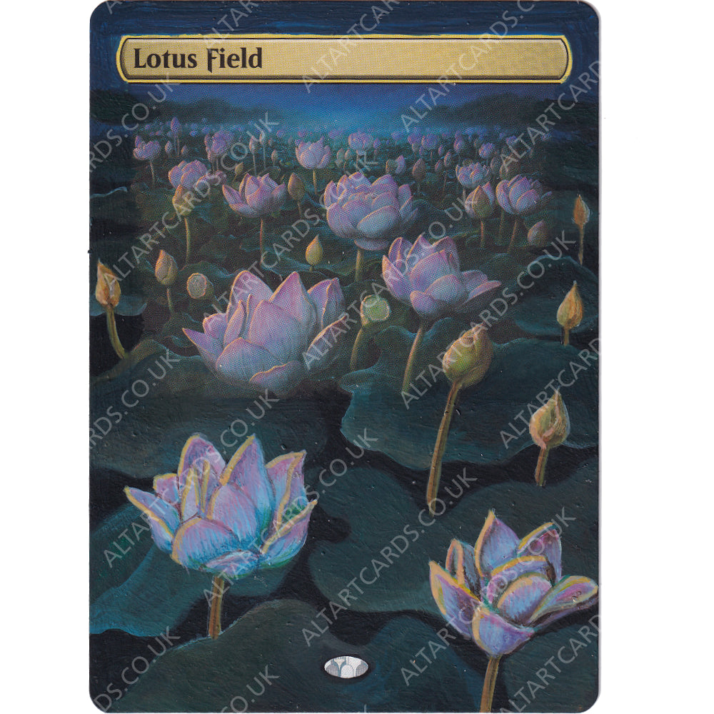 Altered Art - Lotus Field