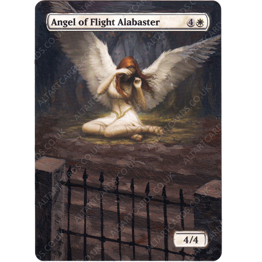 Altered Art - Angel of Flight Alabaster