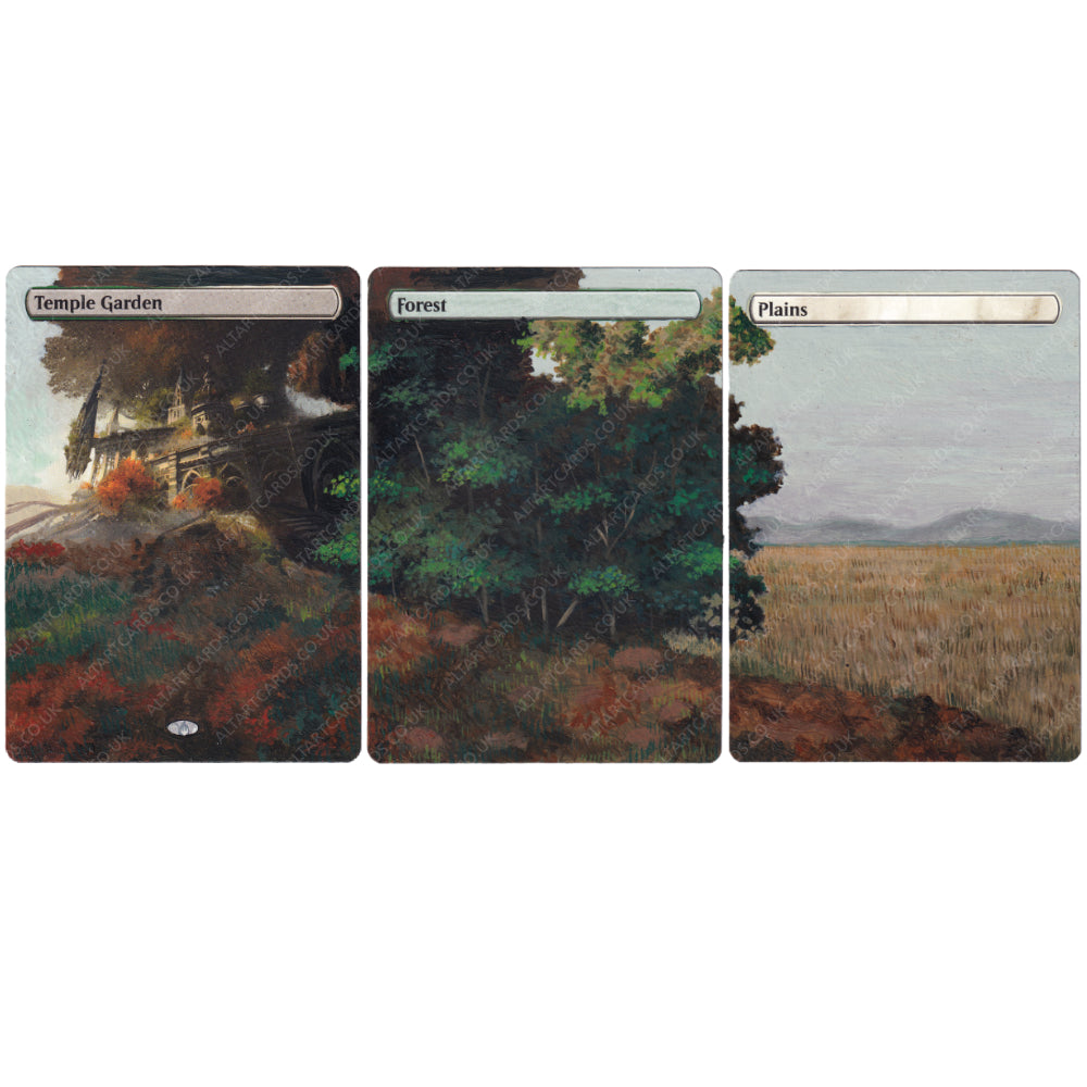 Altered Art - Temple Garden (Panorama)