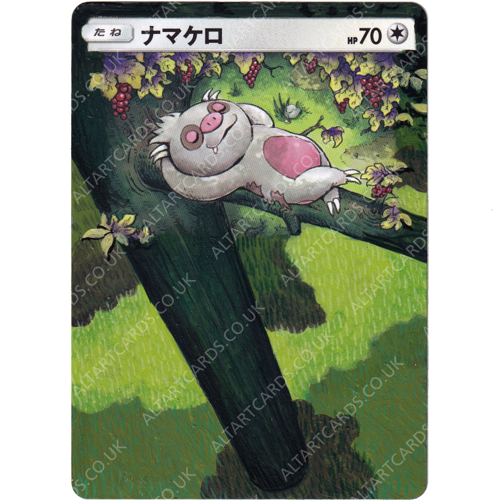 slakoth pokemon card full art Altered Art