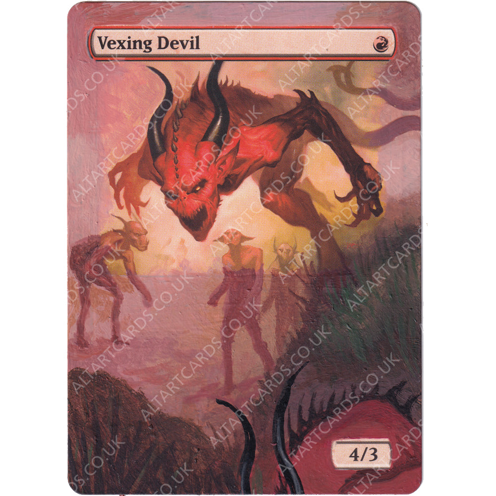 Altered Art - Vexing Devil