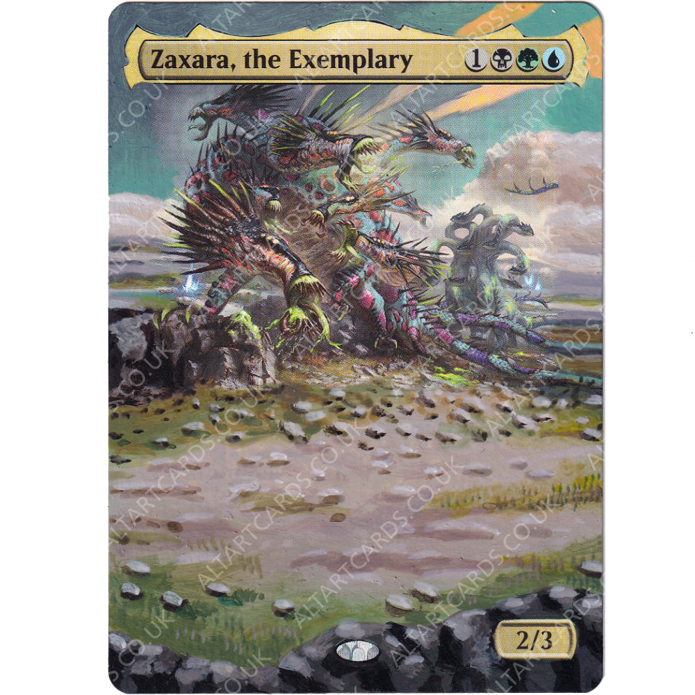 Altered Art - Zaxara, the Exemplary