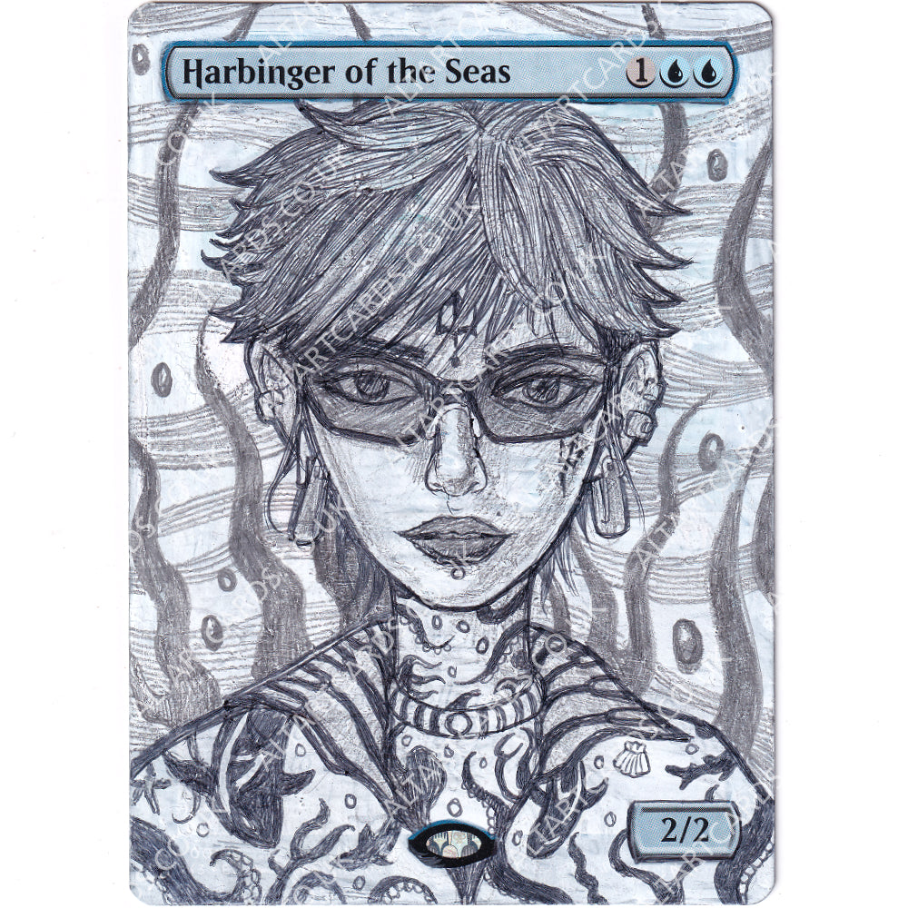 Altered Art - Harbinger of the Seas