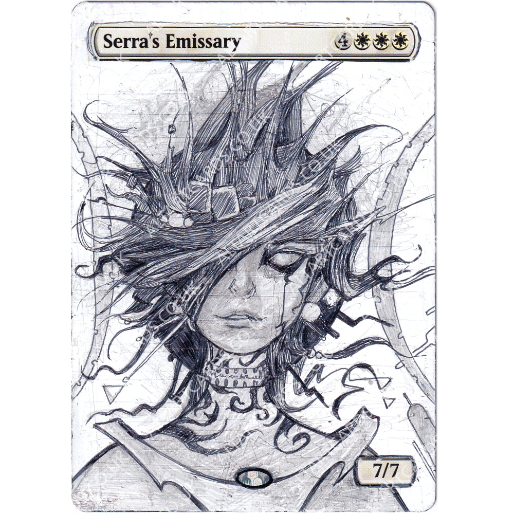 Altered Art - Serra's Emissary