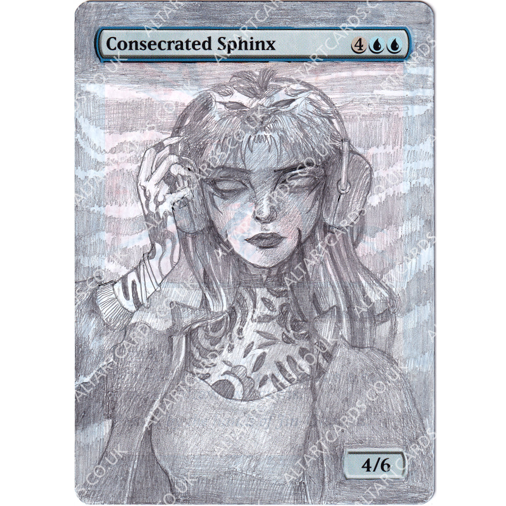 Altered Art - Consecrated Sphinx