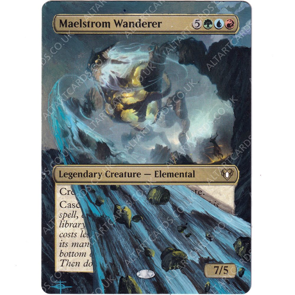 Altered Art - Maelstrom Wanderer Alt Art Cards Altered Art - Maelstrom Wanderer Alt Art Cards