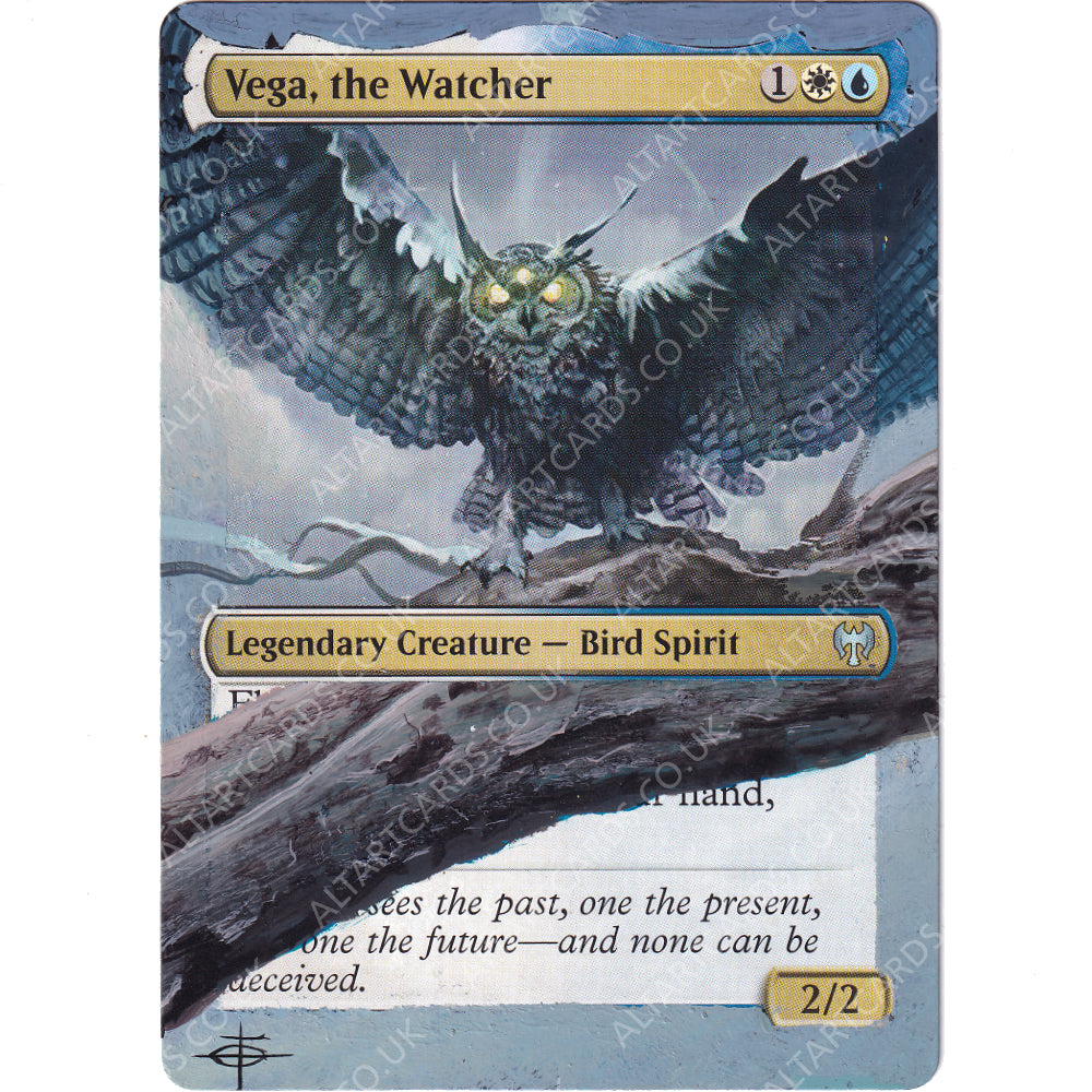 hand painted mtg cards Altered Art