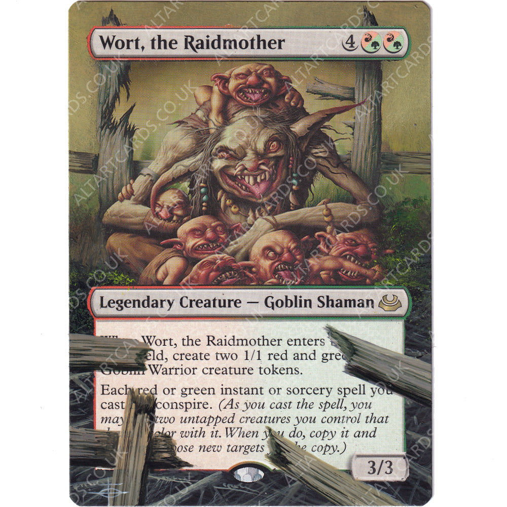 Altered Art - Wort, the Raidmother Alt Art Cards Altered Art - Wort, the Raidmother Alt Art Cards