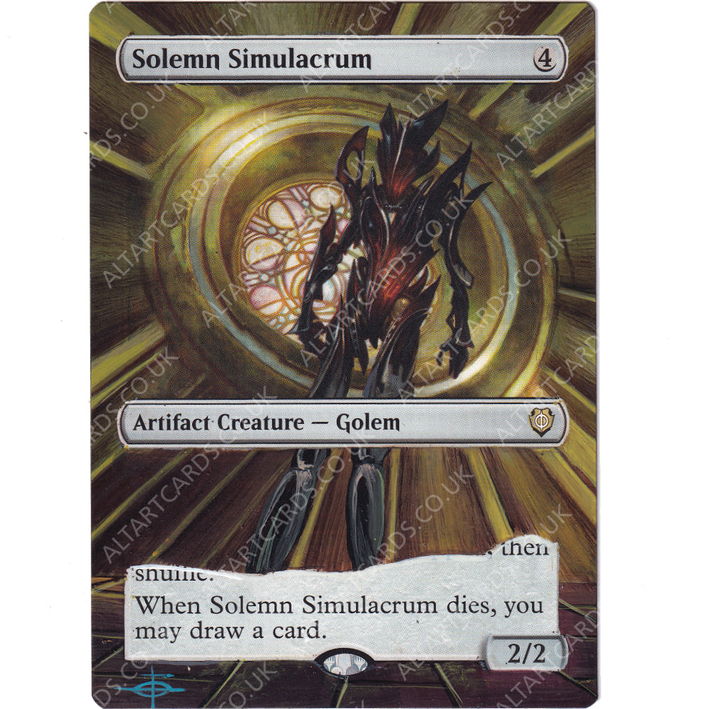 mtg cards like solemn simulacrum Is Solemn Simulacrum Still Playable in Commander?