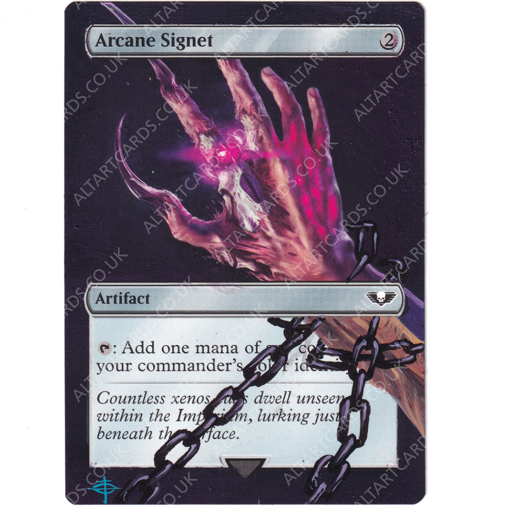 Altered Art - Arcane Signet Alt Art Cards Altered Art - Arcane Signet Alt Art Cards