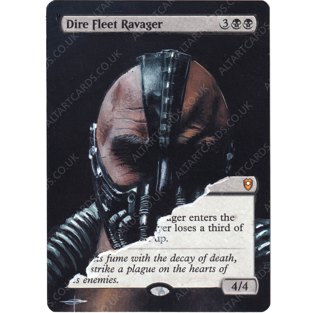 Altered Art - Dire Fleet Ravager