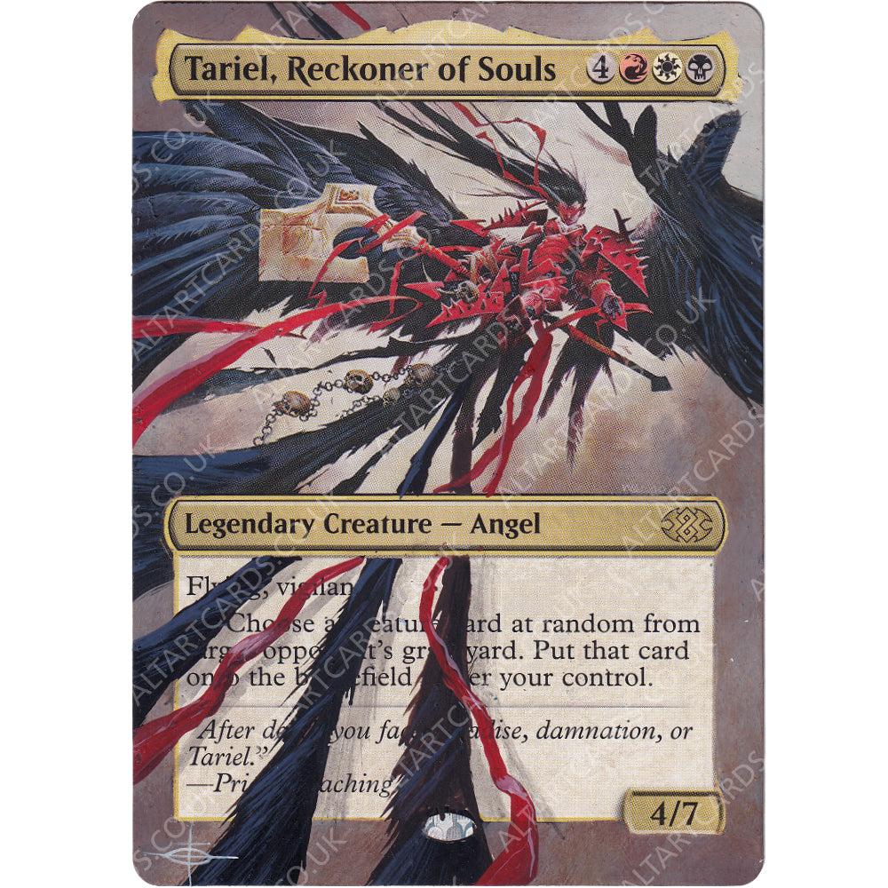 Altered Art - Tariel, Reckoner of Souls