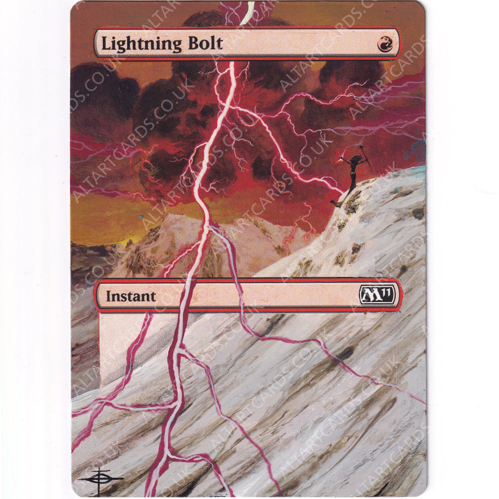 Altered Art - Lightning Bolt