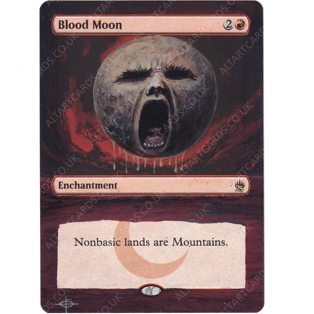 Altered Art - Blood Moon Alt Art Cards Altered Art - Blood Moon Alt Art Cards