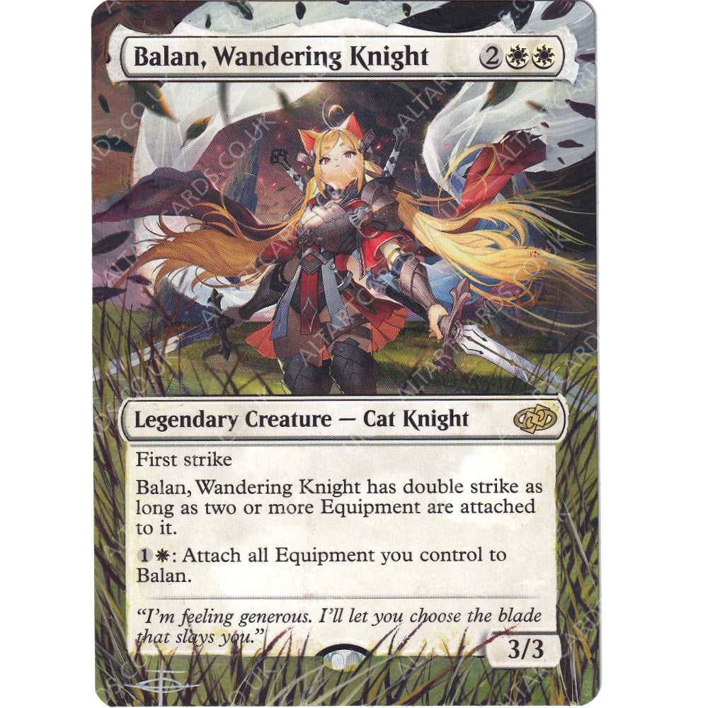 Altered Art - Balan, Wandering Knight